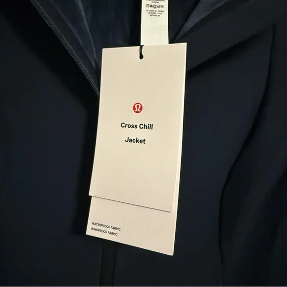 Lululemon Cross Chill Performance Jacket True Navy XS - Picture 8 of 12